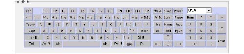 ⑤キーボード